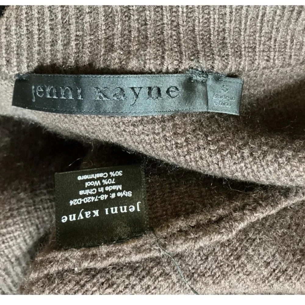 Jenni Kayne Cooper Cardigan in Brown. Small - Picture 4 of 5